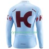 Cykeltøj Langærmet + Bib Cykelbukser 2019 Team Katusha Alpecin N001